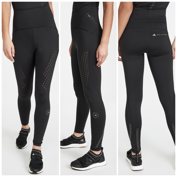 Adidas Stella McCartney High Waisted True Purpose Training Leggings - Picture 4 of 14